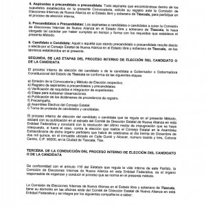 convocatoria gobernador Proceso Interno Nueva Alianza Tlax (2) convocatoria gobernador Proceso Interno Nueva Alianza Tlax (2)