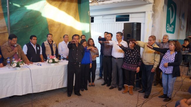 Instala Nueva Alianza Comisión Municipal en Nopalucan