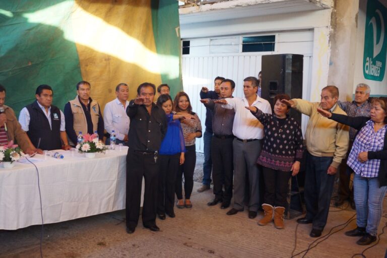 Instala Nueva Alianza Comisión Municipal en Nopalucan