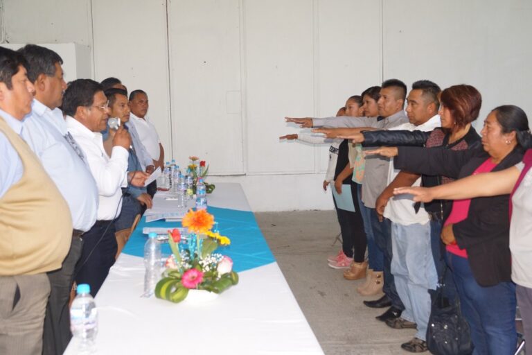 INSTALA NUEVA ALIANZA TLAXCALA COMISIÓN MUNICIPAL EN QUILEHTLA