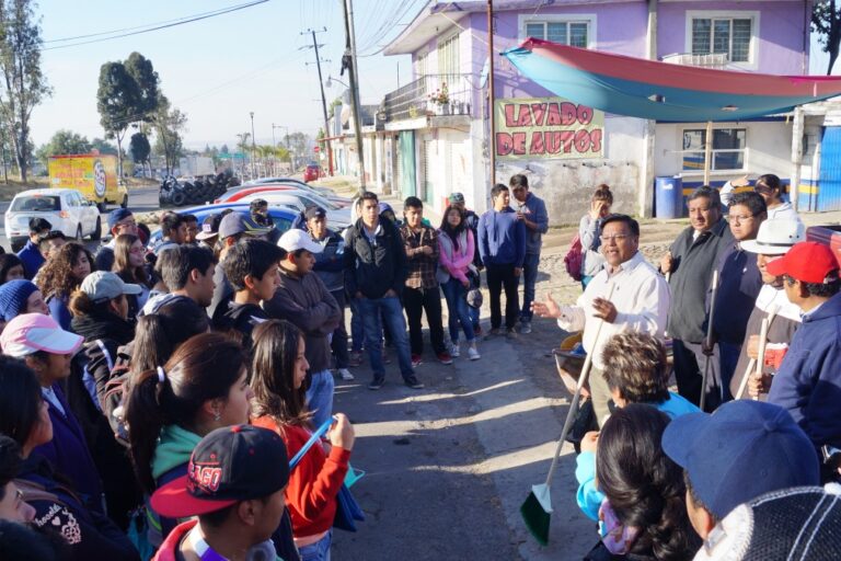 BRIGADA DE LIMPIEZA EN SAN MATÍAS