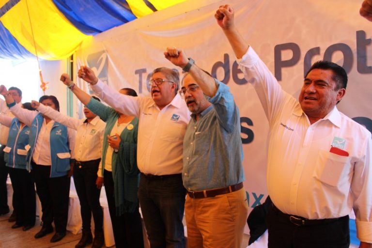 «Luis Castro Obregón» Presidente Nacional de Nueva Alianza Toma Protesta a Comisiones Municipales