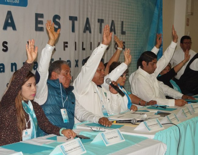 “Asamblea Estatal de Afiliados y Afiliadas de Nueva Alianza Tlaxcala”